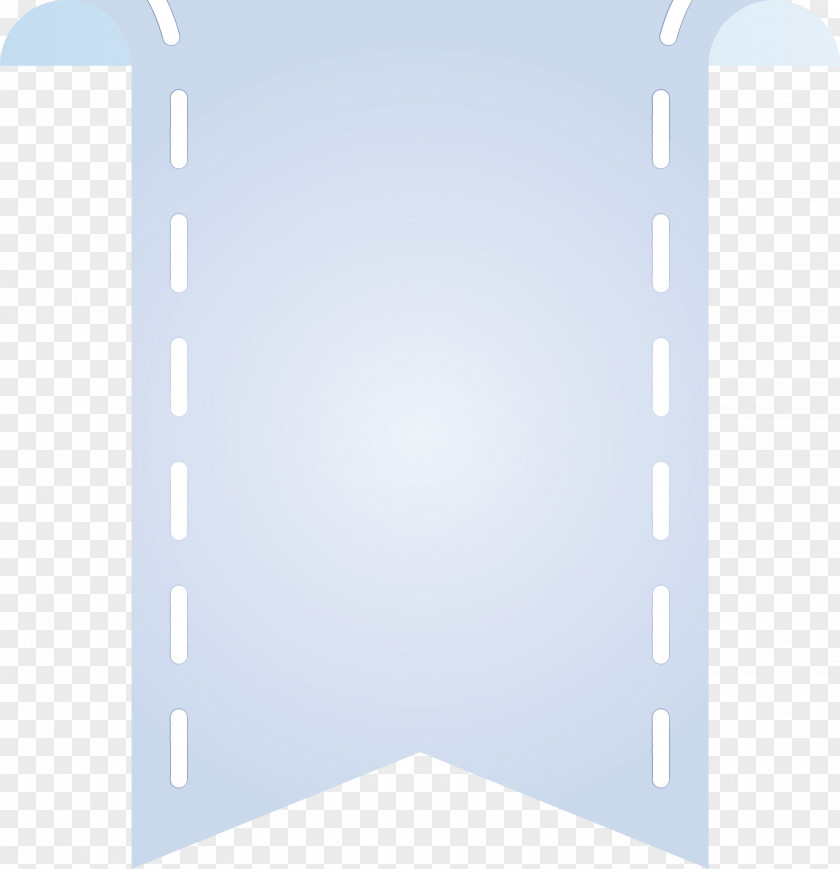 White Blue Rectangle Mirror Paper PNG