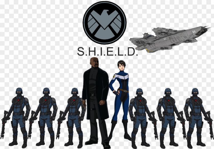 Venom Loki Nick Fury S.H.I.E.L.D. Helicarrier PNG