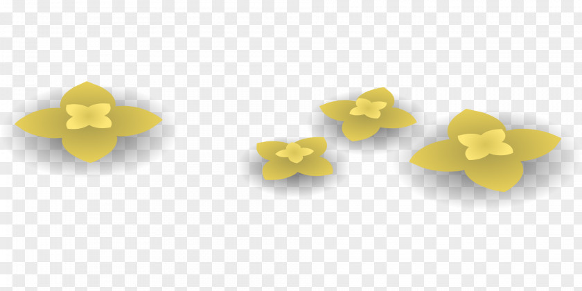 Yellow Flower Body Jewellery Petal PNG