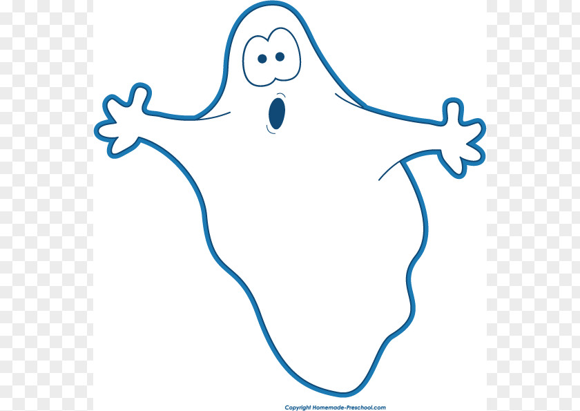 Black And White Halloween Clipart Happy Ghost Clip Art PNG