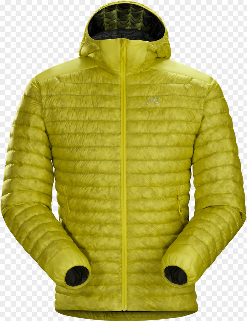 Jacket Hoodie Arc'teryx Clothing Down Feather PNG