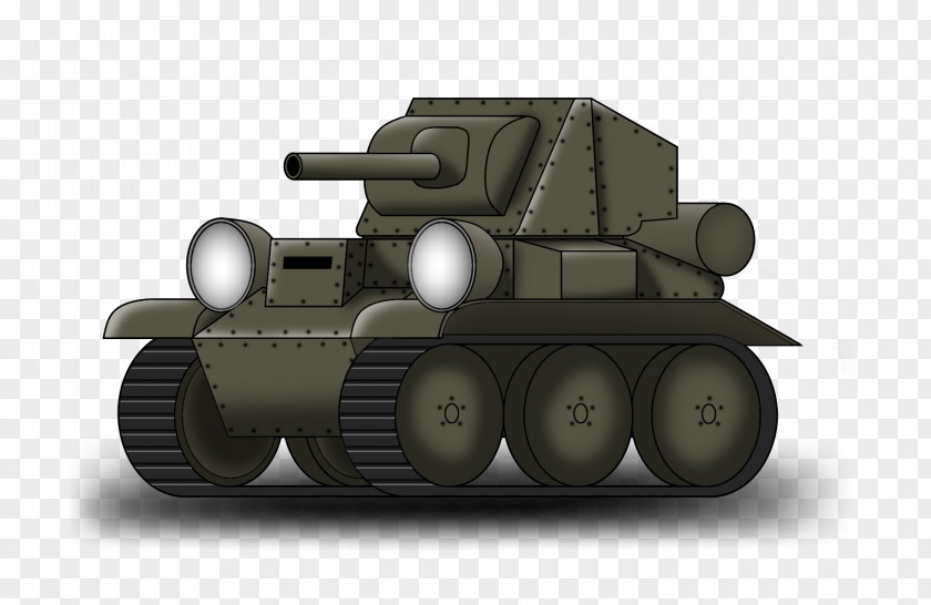 Artillery Churchill Tank Self-propelled Gun Turret PNG