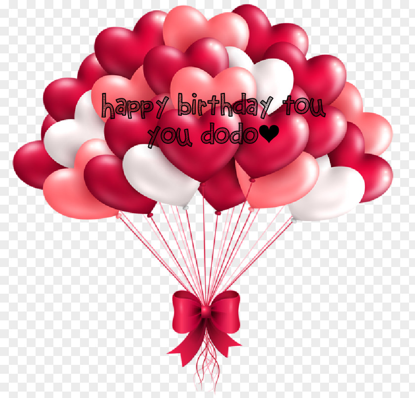 Birthday Balloon Heart Valentine's Day Clip Art PNG