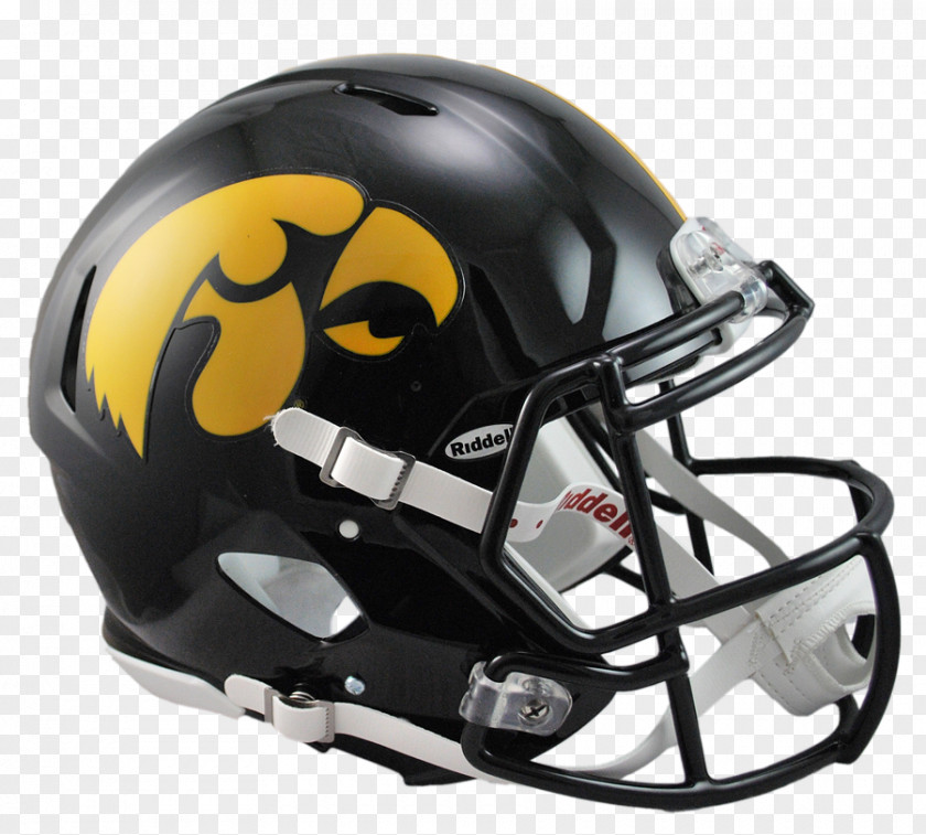 Iowa Hawkeyes Football Michigan Wolverines University Of American Helmets Riddell PNG
