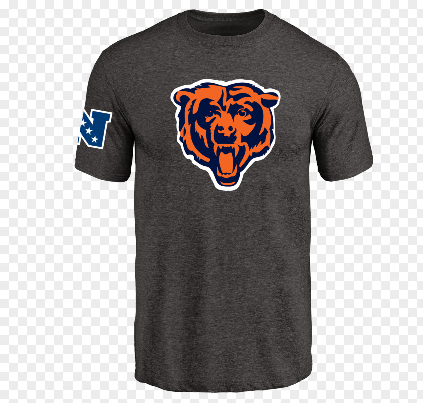New York Giants Chicago Bears T-shirt NFL Majestic Athletic Clothing PNG