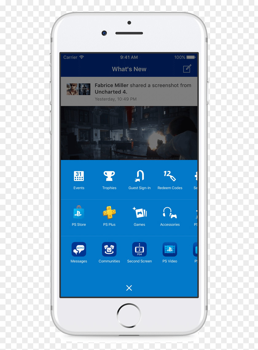 Playstation Button PlayStation 4 App Android PNG