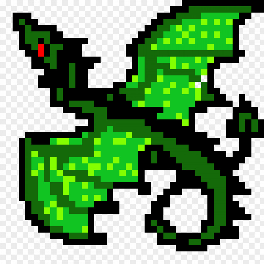 Seed Bead Pixel Art Toothless Pattern PNG