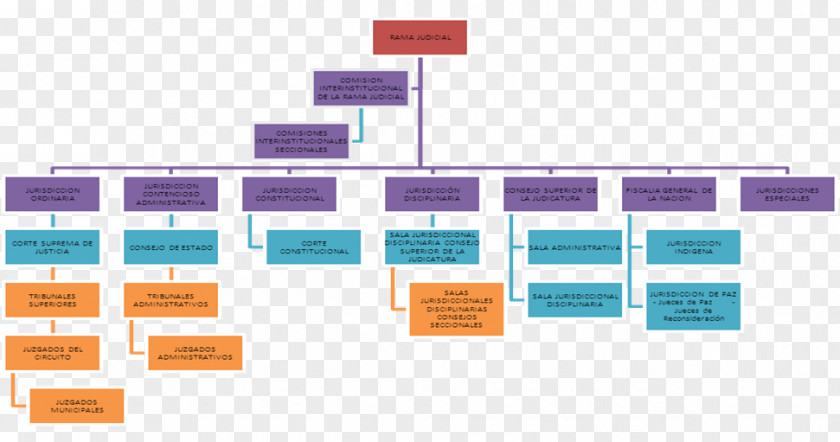Tree Branches Government Of Colombia Judiciary Organizational Chart PNG