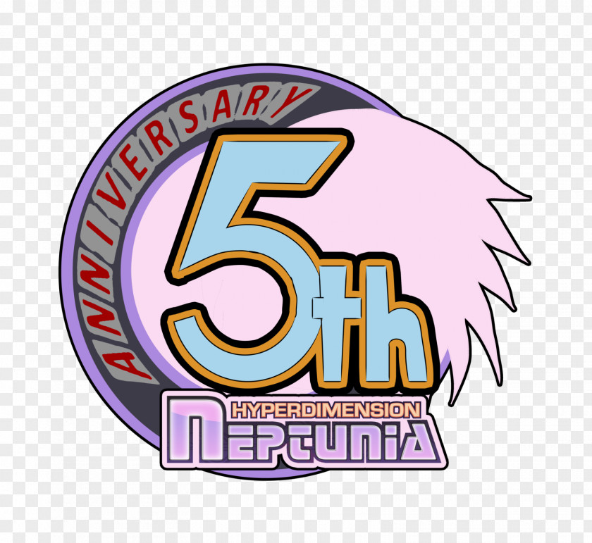 5 Hyperdimension Neptunia Logo Symbol PNG