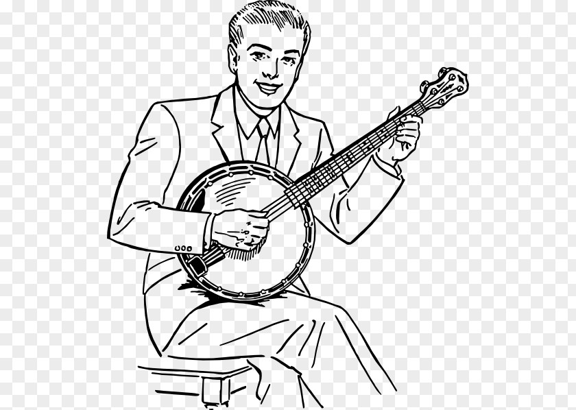 Banjo Music Mandolin Concert Bluegrass PNG Bluegrass, cartoon guitar clipart PNG