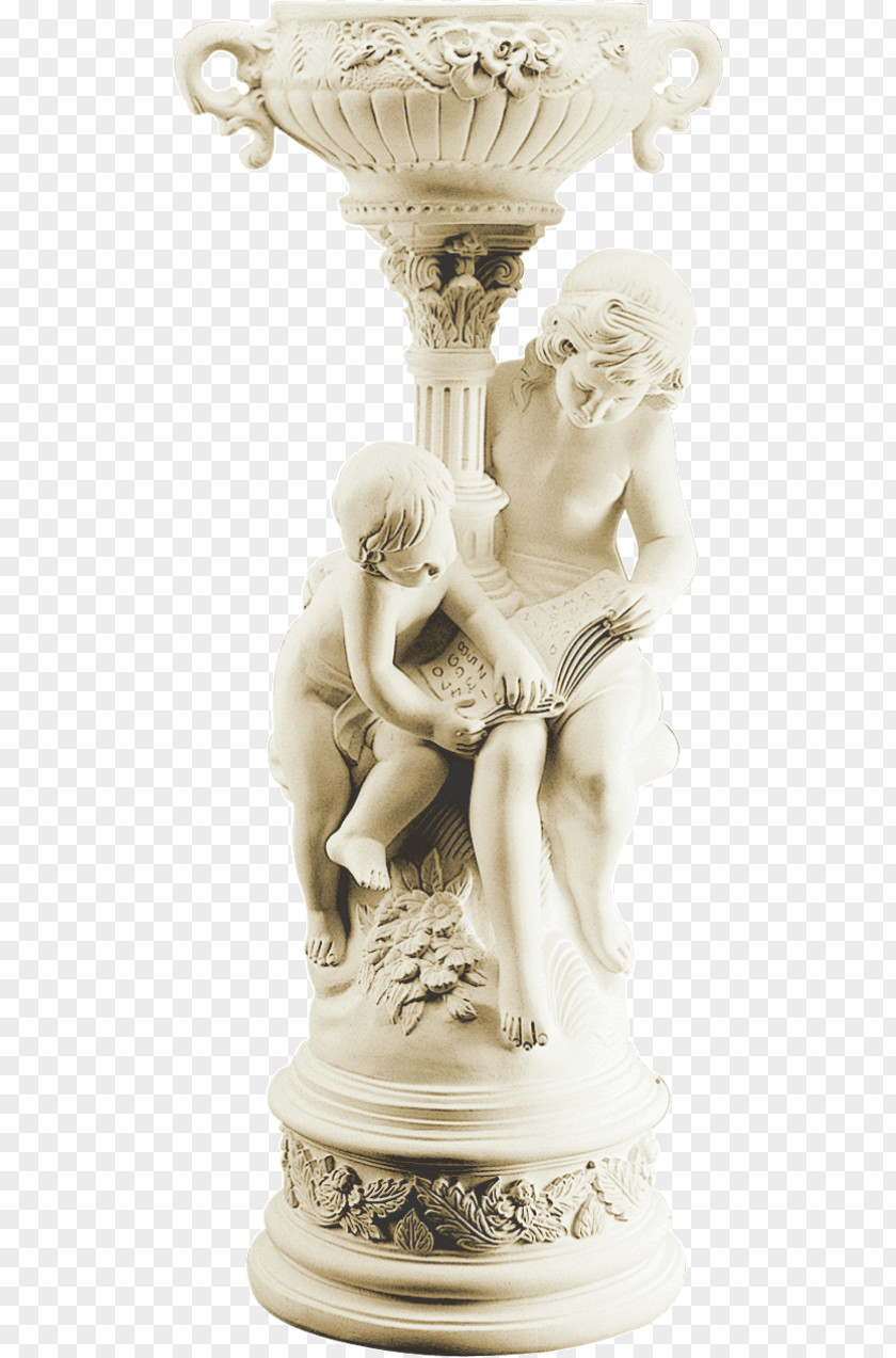 Classical Sculpture Glass Fiber Statue Interieur PNG