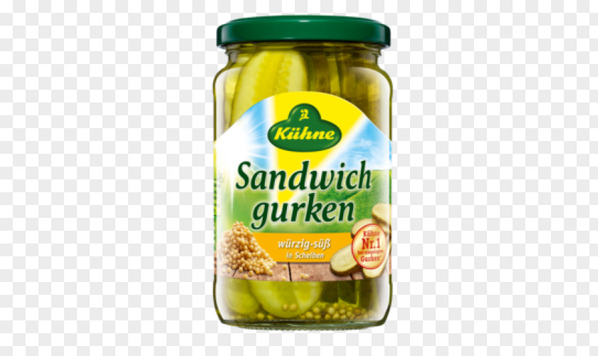 Cucumber Pickled Carl Kühne KG Gurkensalat Food Supermarket PNG