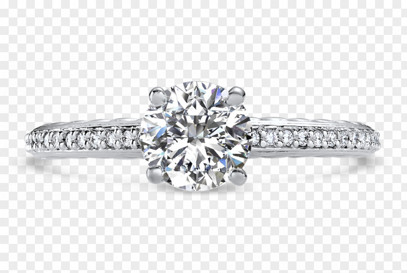 Diamond Engagement Ring Tacori Jewellery PNG