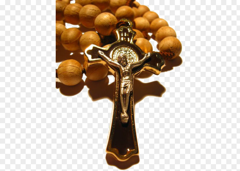 Rosery Lourdes Rosary Prayer Beads Saint Benedict Medal PNG