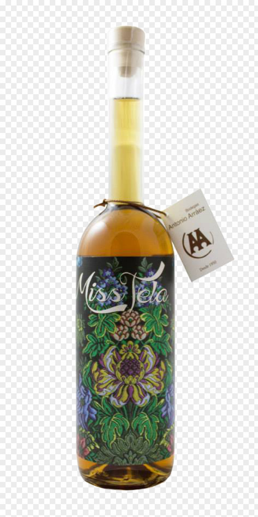 Wine Liqueur Bottle Valencia DO Muscat PNG