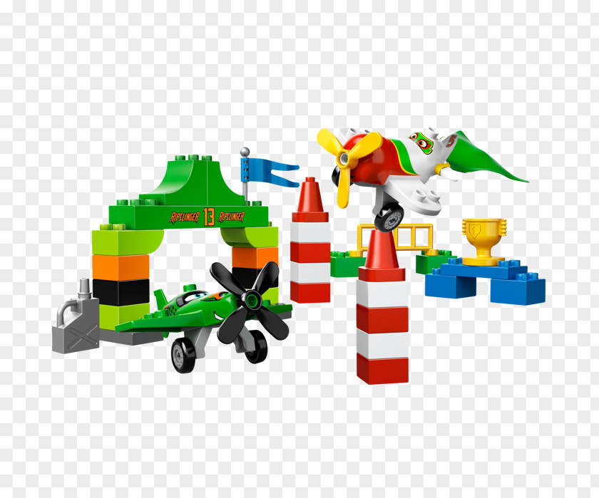 Toy Lego 10510 Ripslinger's Air Race Duplo PNG