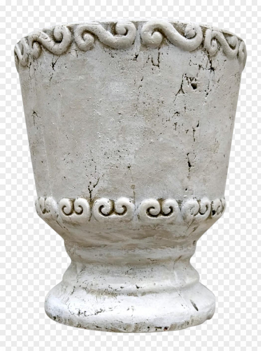 Vase Stone Carving Urn Rock PNG