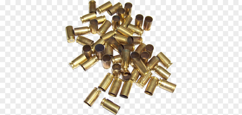 Brass Bullet .40 S&W Cartridge Caliber PNG