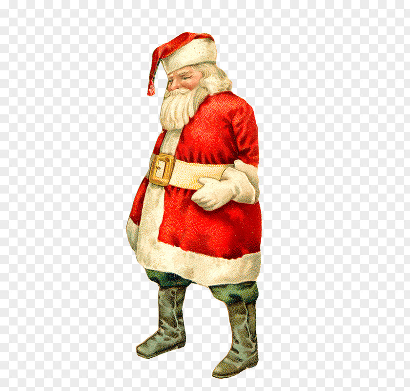 Claus Santa Christmas Ornament Ceramic Gift Costume PNG