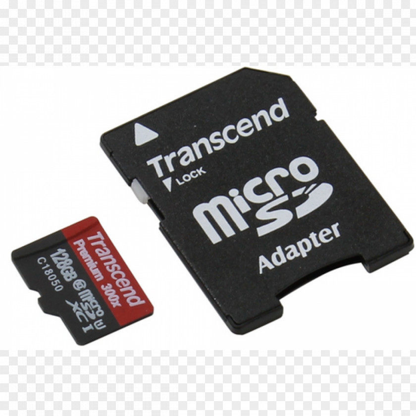 MicroSD Secure Digital Flash Memory Cards Computer Data Storage Mobile Phones PNG