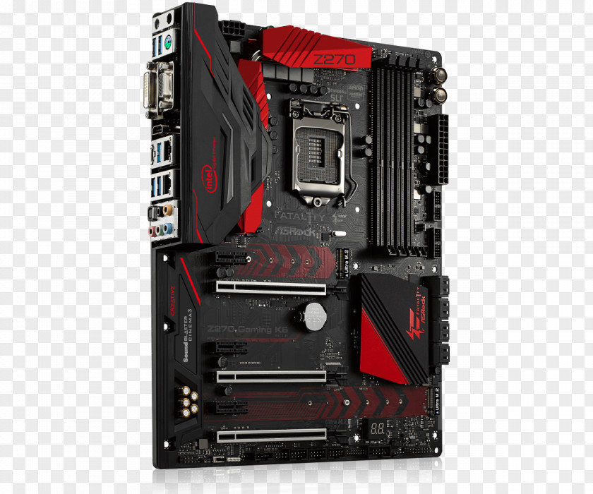 Motherboard ASRock Fatal1ty Z270 Gaming K6 LGA 1151 ATX PNG