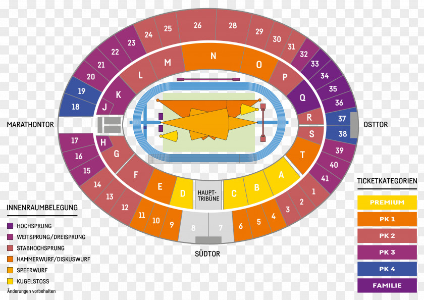 Nafissatou Thiam 2018 European Athletics Championships Berlin Leichtathletik-EM GmbH Olympiastadion Ticket PNG