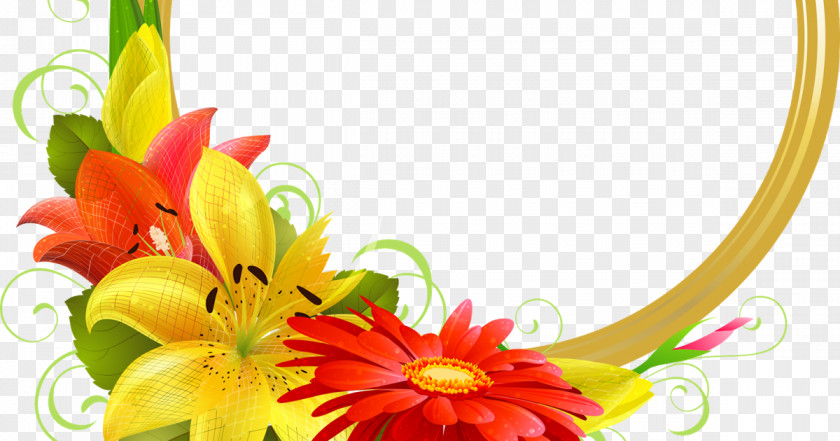Flower Greeting & Note Cards Clip Art PNG