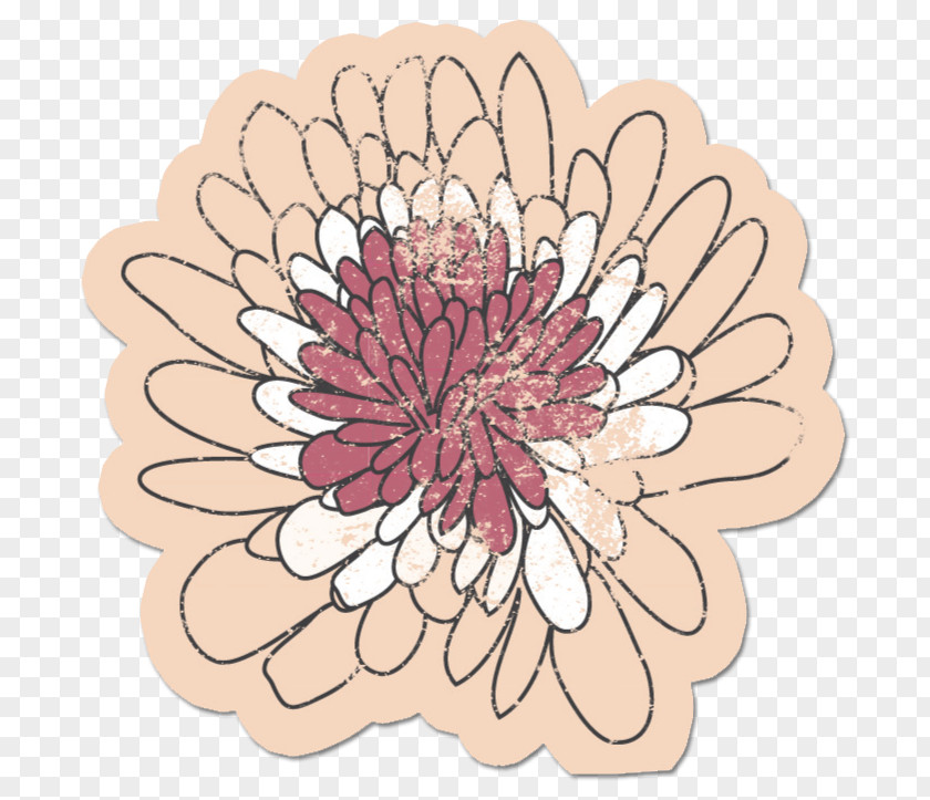 Freshly Ground Sesame Oil Floral Design Pink M Cut Flowers Pattern PNG