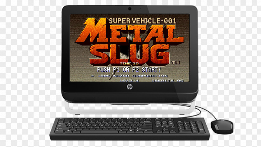 Laptop Metal Slug Hewlett-Packard All-in-one Display Device PNG