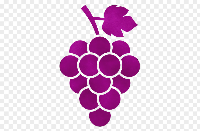 Logo Magenta Grape Violet Grapevine Family Purple Seedless Fruit PNG