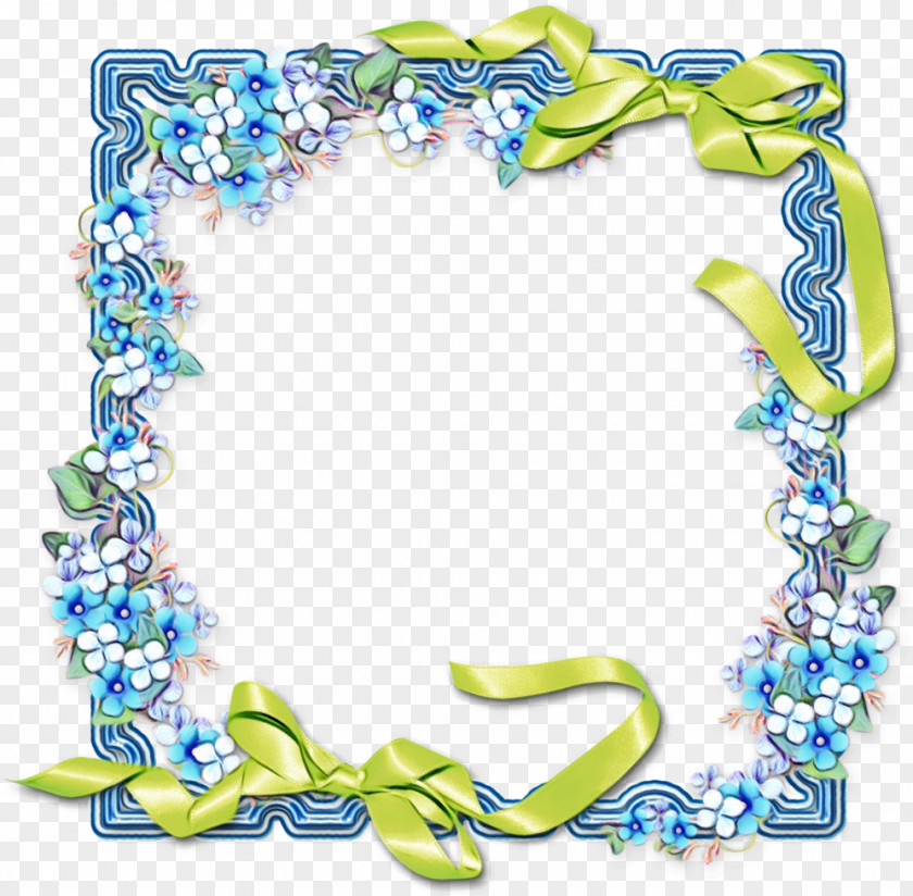 Picture Frame Wet Ink PNG