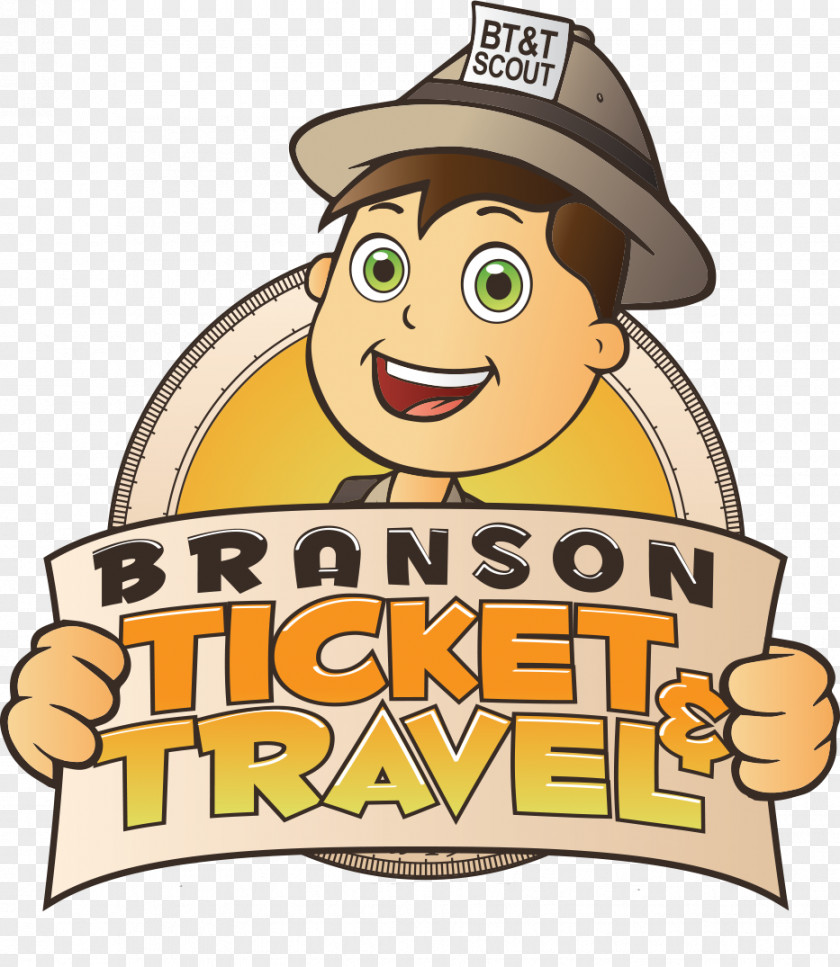 Ticket Travel Branson & Accommodation PNG