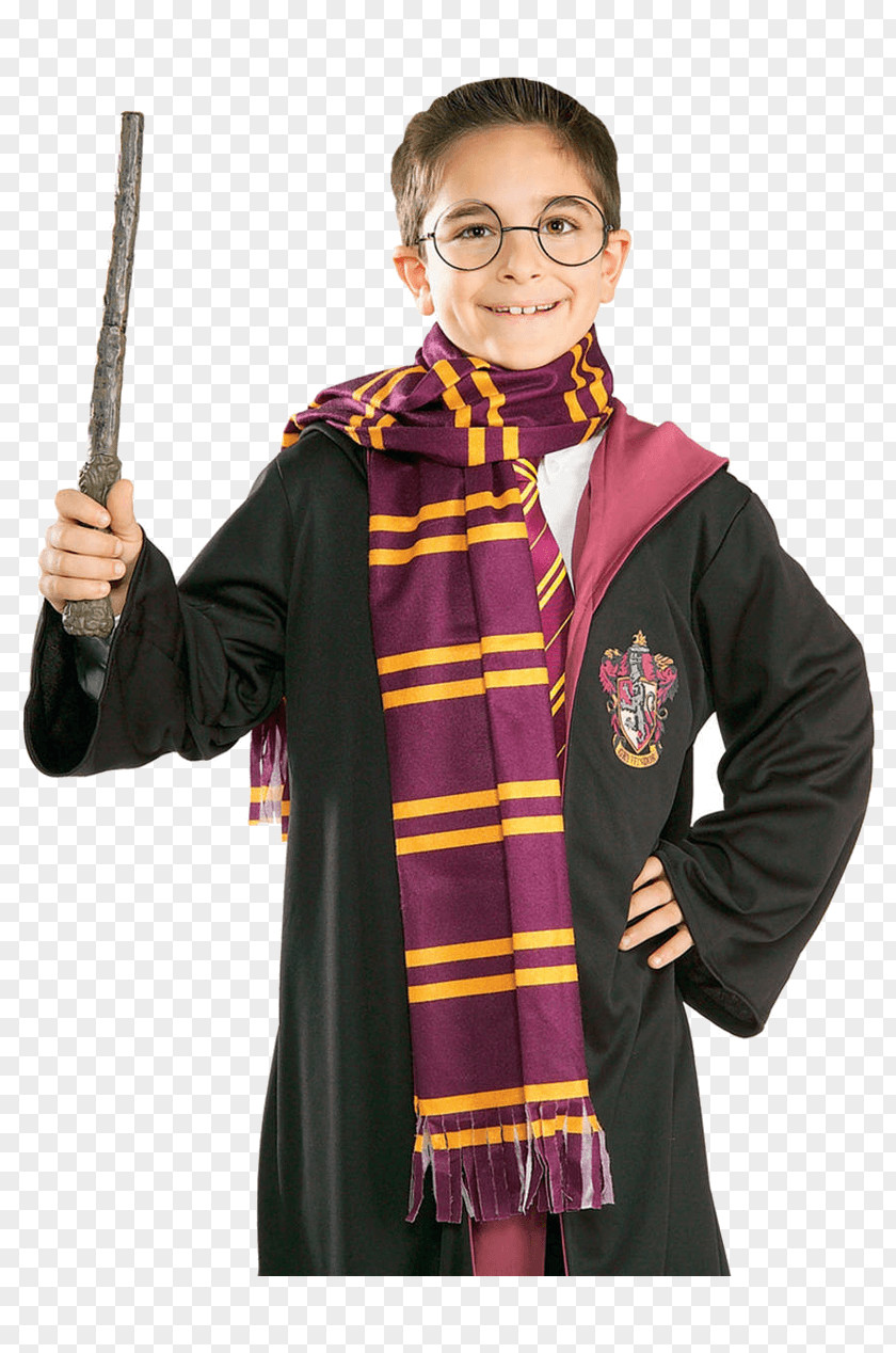 Harry Potter Robe Scarf Costume Gryffindor PNG