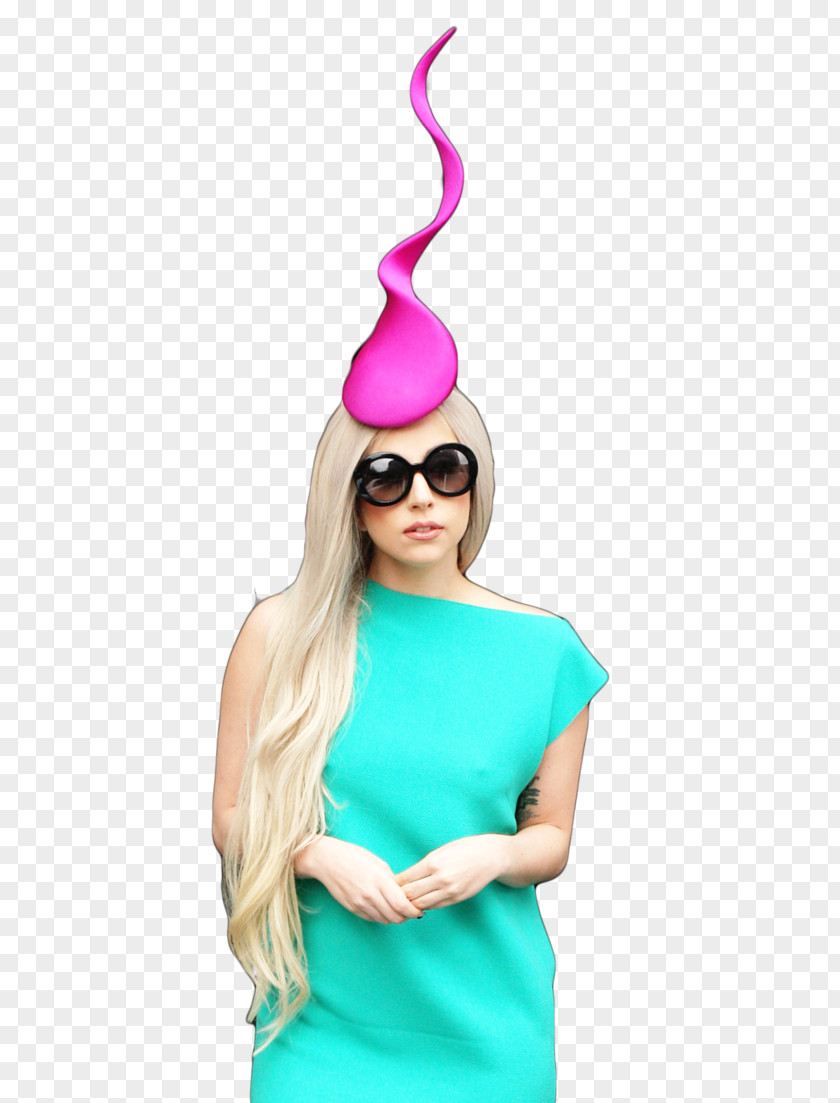 Lady Gaga Glasses Pink M Shoulder RTV PNG