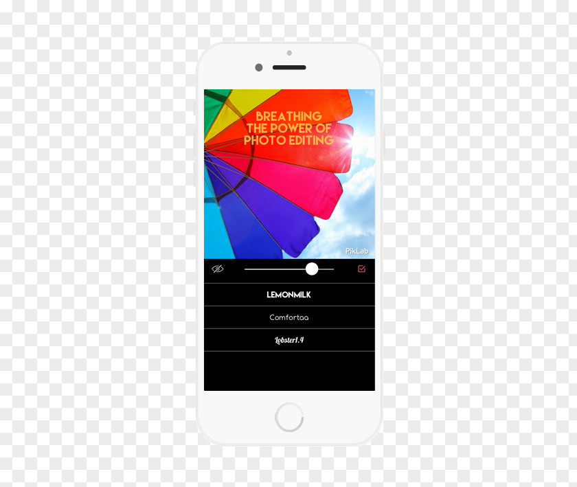 Mobile App Template Smartphone Feature Phone IPhone Picture Editor PNG