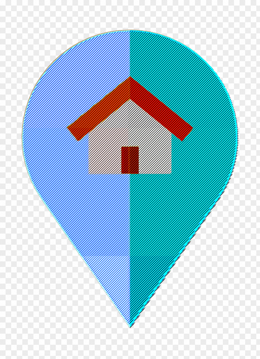 Real Estate Icon Adress Location Pin PNG