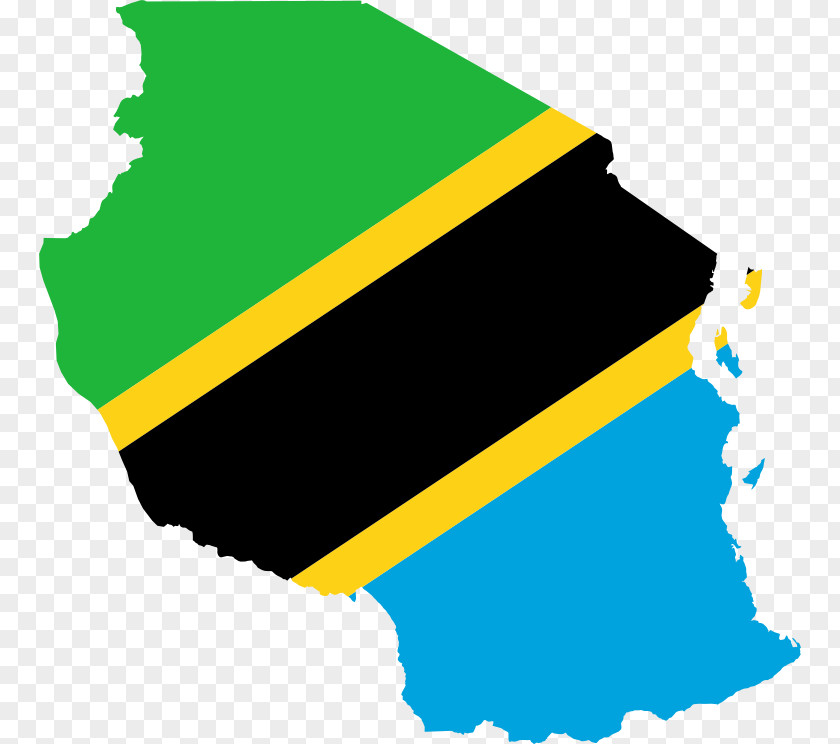 Geography Map Flag Of Tanzania Blank PNG