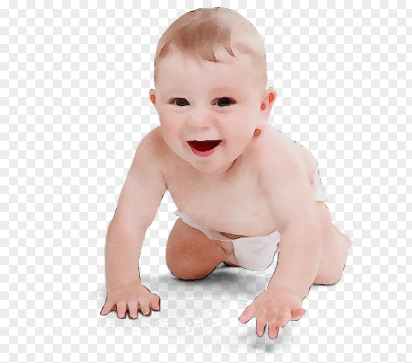 Infant Diaper Portrait Neonate PNG