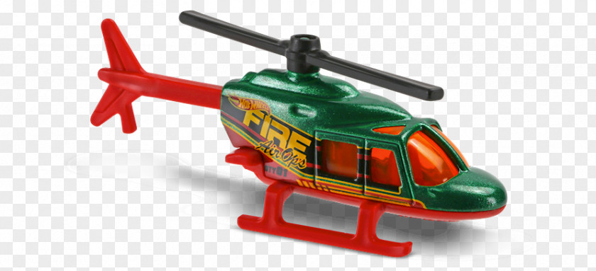 Rescue Helicopter Rotor Hot Wheels Car Toy PNG