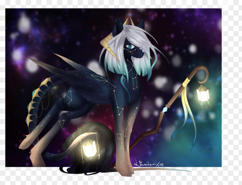 STAR DUST Work Of Art Horse Character PNG
