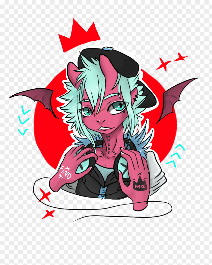Demon Legendary Creature RED.M Clip Art PNG