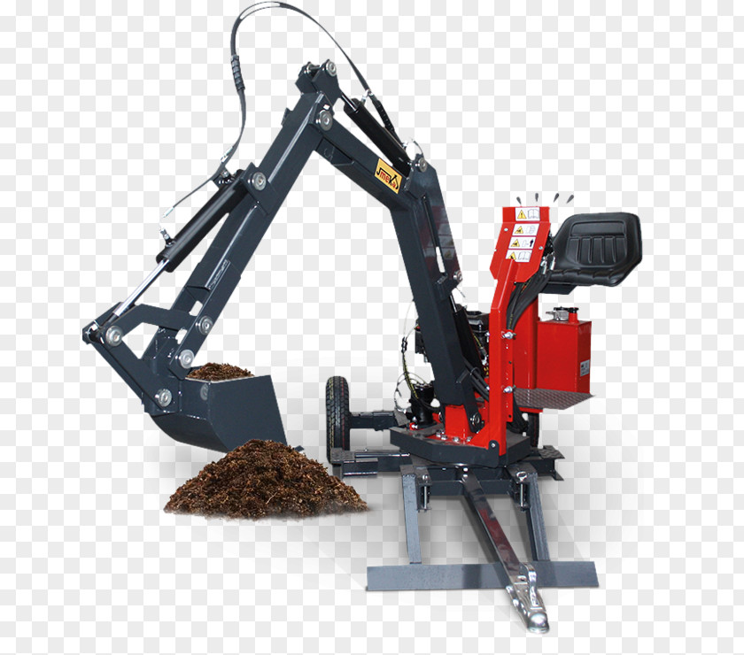 Excavator Compact Wheel Shovel Bucket PNG