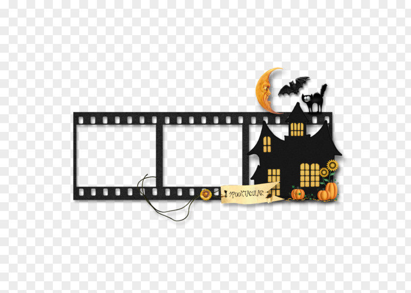 Frame Halloween Photographic Film Photography Brand Font PNG