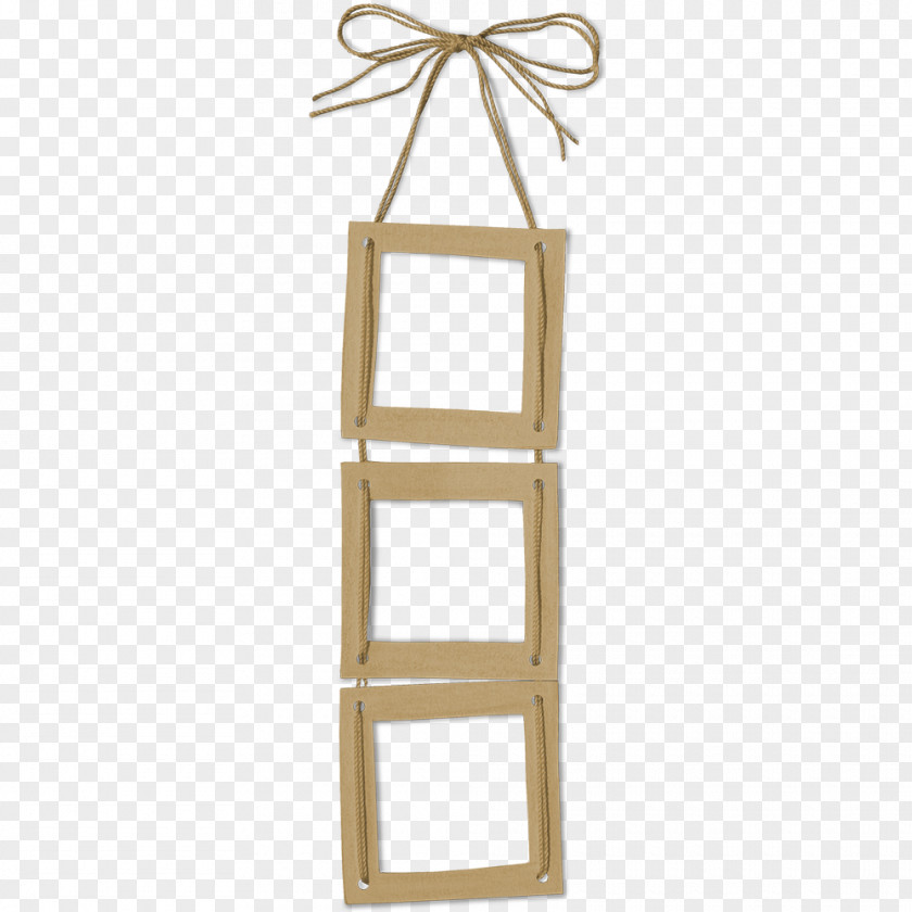 Frame Hanging On The Line Picture PNG