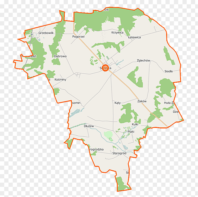 Map Pogorzel, Mińsk County Żaków Grzebowilk, Gmina Siennica Kulki, Masovian Voivodeship Boża Wola, PNG