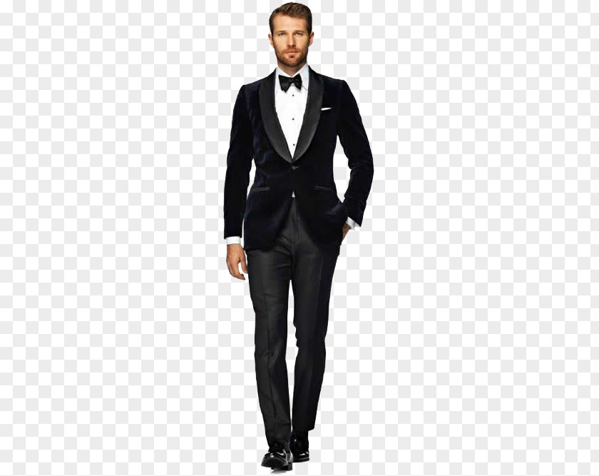 Mens Fashion Pic Suitsupply Tuxedo Lapel Trousers PNG