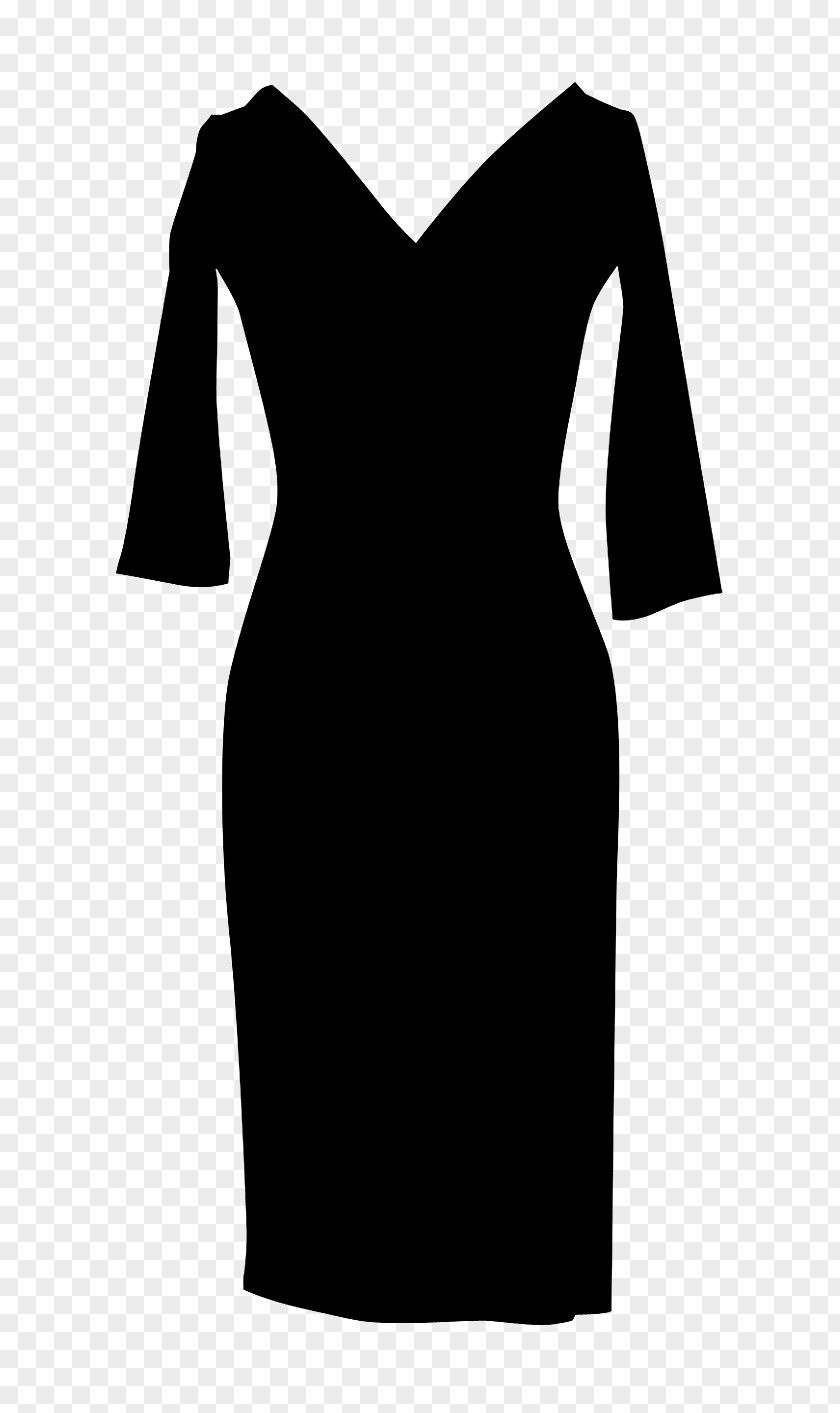 Sleeve Little Black Dress Clothing Jolie Moi PNG