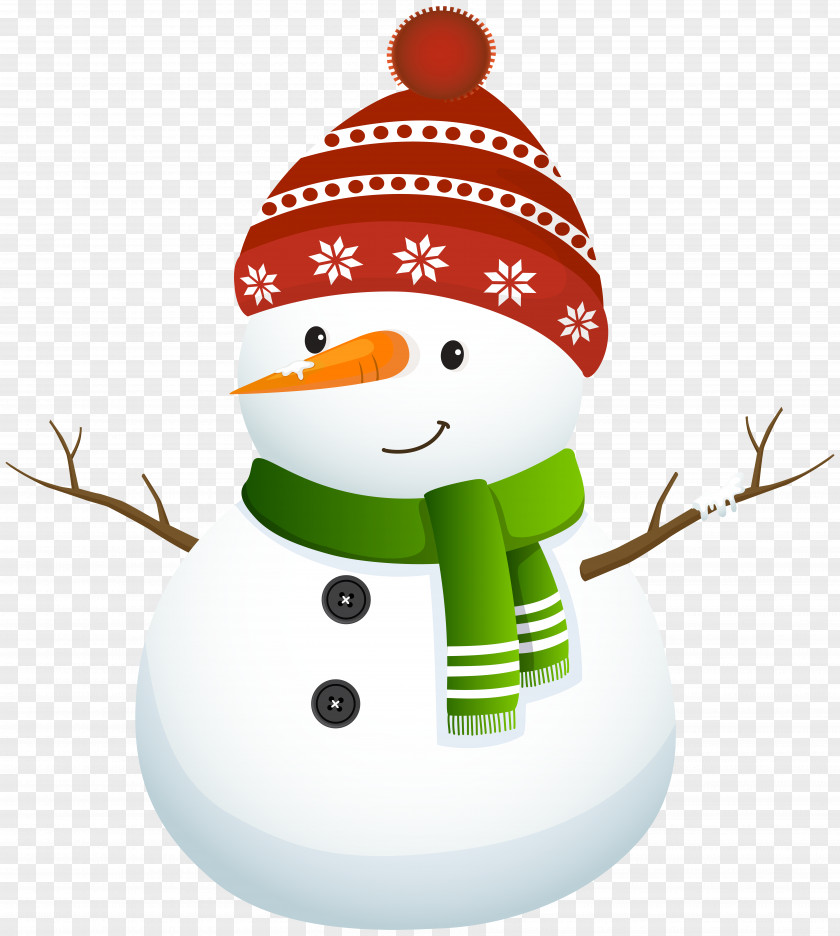 Snowman Clip Art Image PNG
