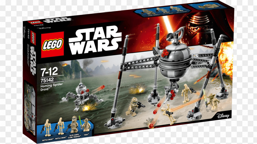 Star Wars Lego Wars: The Force Awakens Droid PNG