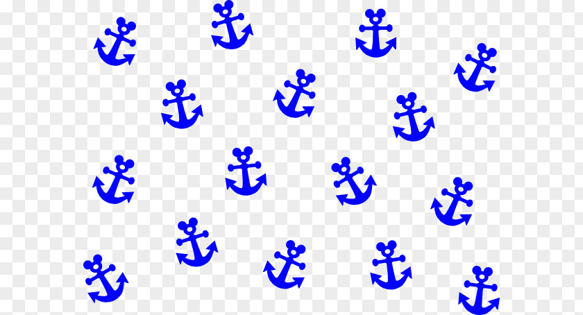 Anchor Navy Blue Clip Art PNG